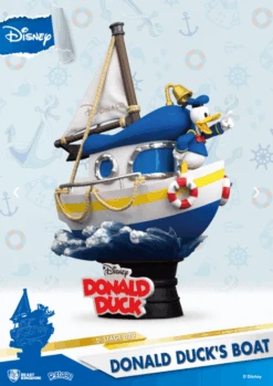 BEAST KINGDOM Disney D-Stage DS-029 Donald Duck's Boat PX Previews Exclusive Statue