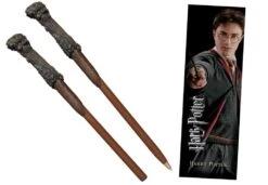 Noble Collection Harry Potter Harry Wand Pen And Bookmark