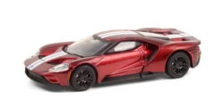 Greenlight 1:64 Barrett-Jackson Scottsdale Edition Series 6 - 2017 Ford GT In Liquid Red With White Stripes