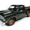 Auto World 1:18 Scale - 30TH Anniversary 1977 Dodge Warlock Step Side Truck Green