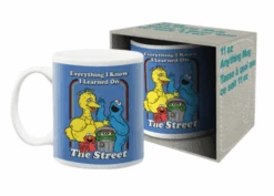 JADA Sesame Street - Everything I Know Ceramic Mug