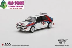 Mini GT 1/64 Mijo Exclusives Lancia Delta HF Integrale Evoluzione Martini Racing