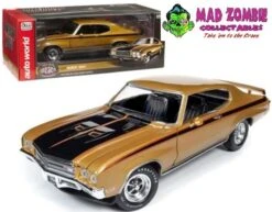 Auto World 1:18 American Muscle - 1971 Buick GSX (Gold W/ Black Stripes) - MCACN