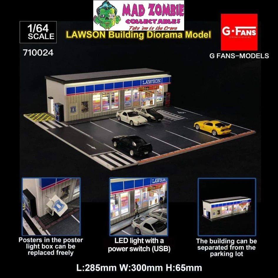 G-FANS - 1:64 Scale - Lawson Building Diorama