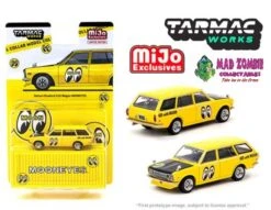 Tarmac Works 1:64 Mijo Exclusive Datsun Bluebird 510 Wagon Mooneyes Special Limited Edition