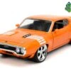 JADA Bigtime Muscle 1:24 Scale Plymouth GTX 1972 Orange
