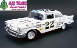 ACME 1:18 Scale - Fireball Roberts #22 - 1957 Chevrolet Bel Air - 1958 Southern 500 Winner At Darlington Limited To 996 Pieces
