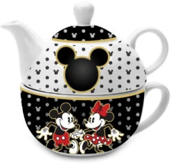 Disney Mickey And Minnie Mouse Tea For One Set