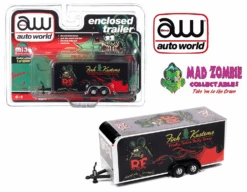 Auto World 1:64 Mijo Exclusive Rat Fink Enclosed Trailer Limited To 6000 Pieces