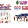 American Diorama 1:64 Patriot Girls Figure Set