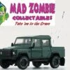 BM Creations 1:64 Scale - Land Rover 2016 Defender 110 Pick Up - Green (RHD)