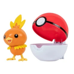 Pokémon Clip 'N' Go Poké Ball - Torchic + Poke Ball Figure