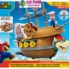 JAKKS PACIFIC World Of Nintendo Super Mario Deluxe Bowsers Ship Playset