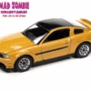 Auto World 1:64 Premium 2022 Release 3A - 2012 Mustang GT/CS (Yellow Blaze Tricoat W/Black GT/CS Side Stripes)