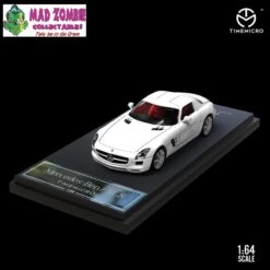 Time Micro 1/64 Scale - Mercedes-Benz SLS White
