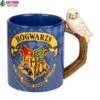 Harry Potter Coffee Mug - Hogwarts Crest With Hedwig