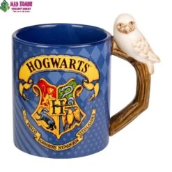 Harry Potter Coffee Mug - Hogwarts Crest With Hedwig