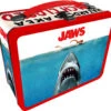 Aquarius Jaws Hazardous Area Tin Tote Lunch Box
