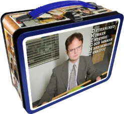 Aquarius The Office Lunch Box Tin Tote - Dwight & Michael