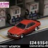 Street Weapon 1:64 Scale - BMW E24 635 CSI Red - Limited To 499 Pieces World Wide