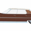 Greenlight 1:64 California Lowriders Series 4 – 1973 Cadillac Sedan DeVille – Dark Brown Metallic With Light Brown Pinstripes