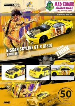Inno 64 - Nissan Skyline GT-R (R33) Bruce Lee "as You THINK, So You Shall Become"