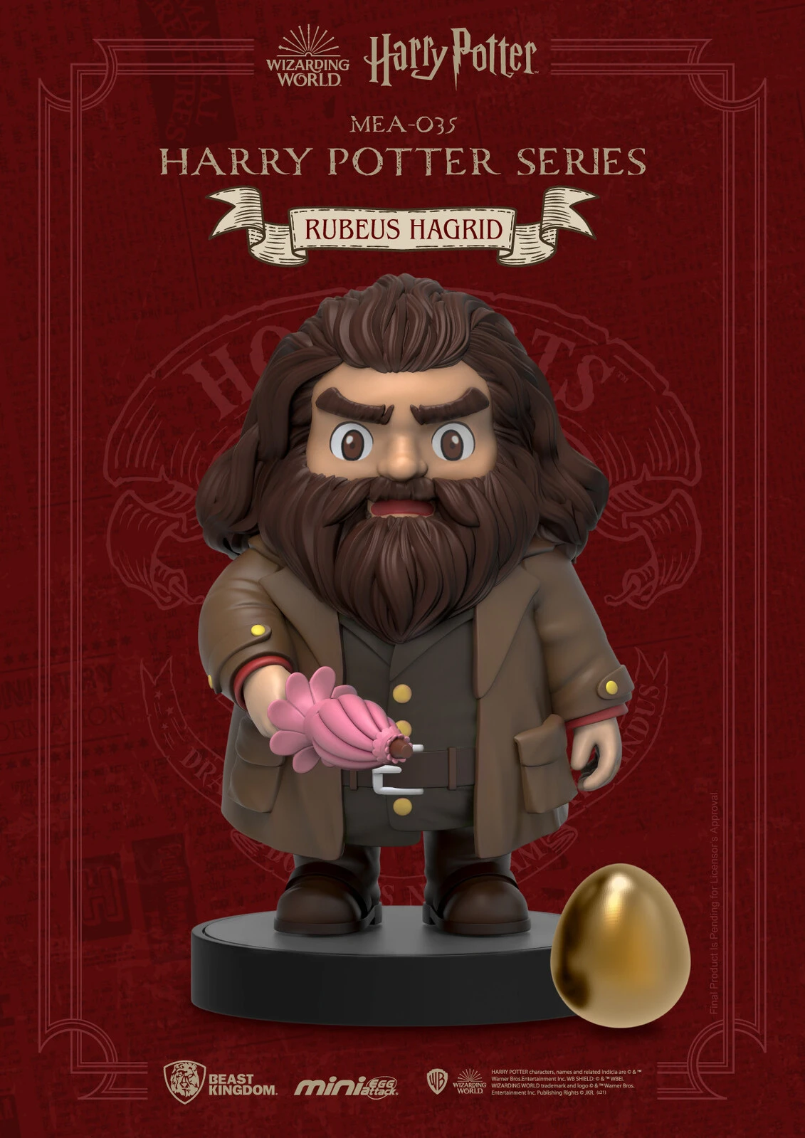 Harry Potter Beast Kingdom Mini Egg Attack MEA-035 Series - Rubeus Hagrid