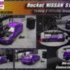 Focal Horizon 1/64 - Nissan Silvia S15 GT Wing Pandem Rocket Bunny Purple - Limited To 999 Pieces World Wide