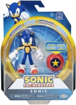 JAKKS PACIFIC Sonic The Hedgehog 4 Inch Action Figure Wave 9 - Sonic