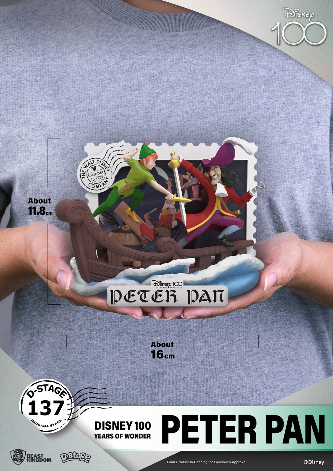 Beast Kingdom D Stage Disney 100 Years Of Wonder Peter Pan - Image 4