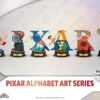 Beast Kingdom Mini D Stage Disney 100 Years Of Wonder Pixar Alphabet Art Series Set - Set Of 6