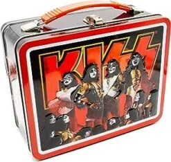 Aquarius Kiss Love Gun Artwork Gen 2 Tin Carry All Lunch Box Tin Tote