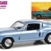 Greenlight 1/64 - Vintage Ad Cars Series 9 - 1967 Shelby GT500 “Order Your Mustang As Hot As You Like…Even Shelby Hot!”