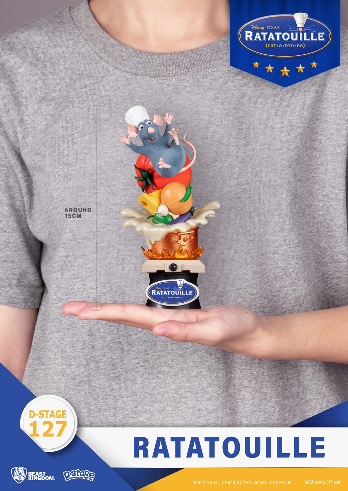 Beast Kingdom D Stage Ratatouille Statue - Image 5