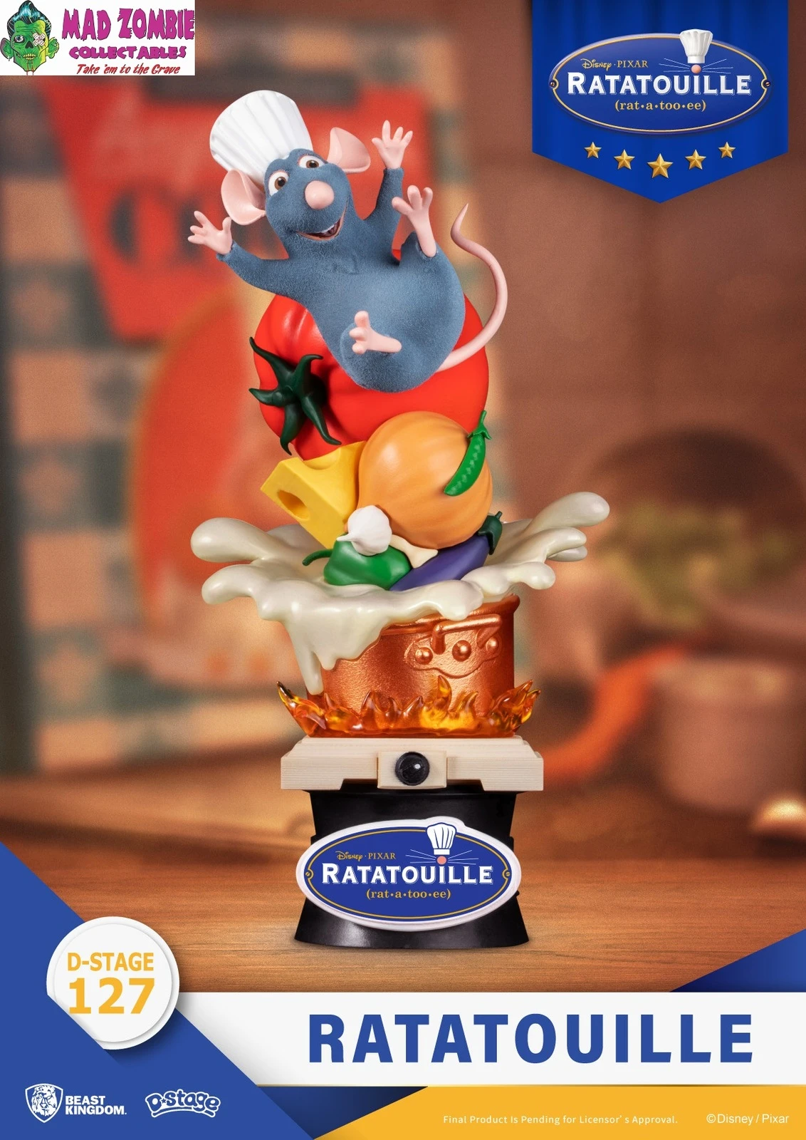 Beast Kingdom D Stage Ratatouille Statue