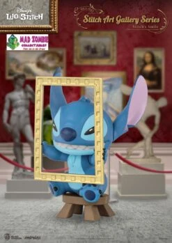 Beast Kingdom Mini Egg Attack Stitch Art Gallery Series Figurine - Stitch Smile