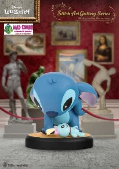 Beast Kingdom Mini Egg Attack Stitch Art Gallery Series Figurine - Stitch Gleaning The Scrump