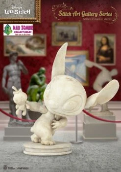 Beast Kingdom Mini Egg Attack Stitch Art Gallery Series Figurine - Stitch Dynamic Statue