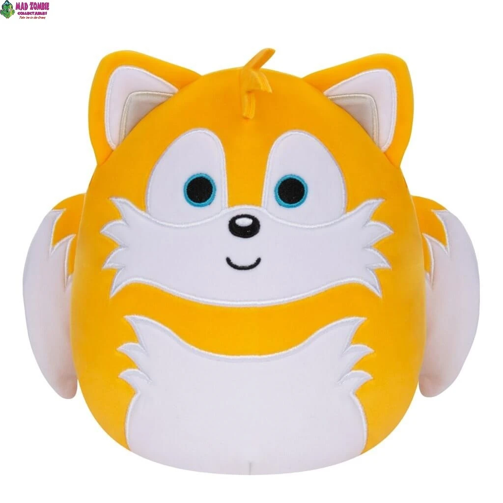 JAZWARES Sonic The Hedgehog 8 Inch Squishmallow Plush - Tails