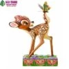 Enesco Jim Shore Disney Traditions - Bambi - Wonder Of Spring Personality Pose Statue