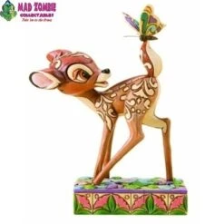 Enesco Jim Shore Disney Traditions - Bambi - Wonder Of Spring Personality Pose Statue