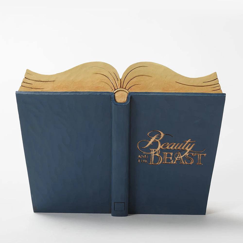 Enesco Jim Shore Disney Traditions - Beauty & The Beast - Love Endures Storybook Statue - Image 2