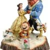 Enesco Jim Shore Disney Traditions - Beauty & The Beast - Carved By Heart