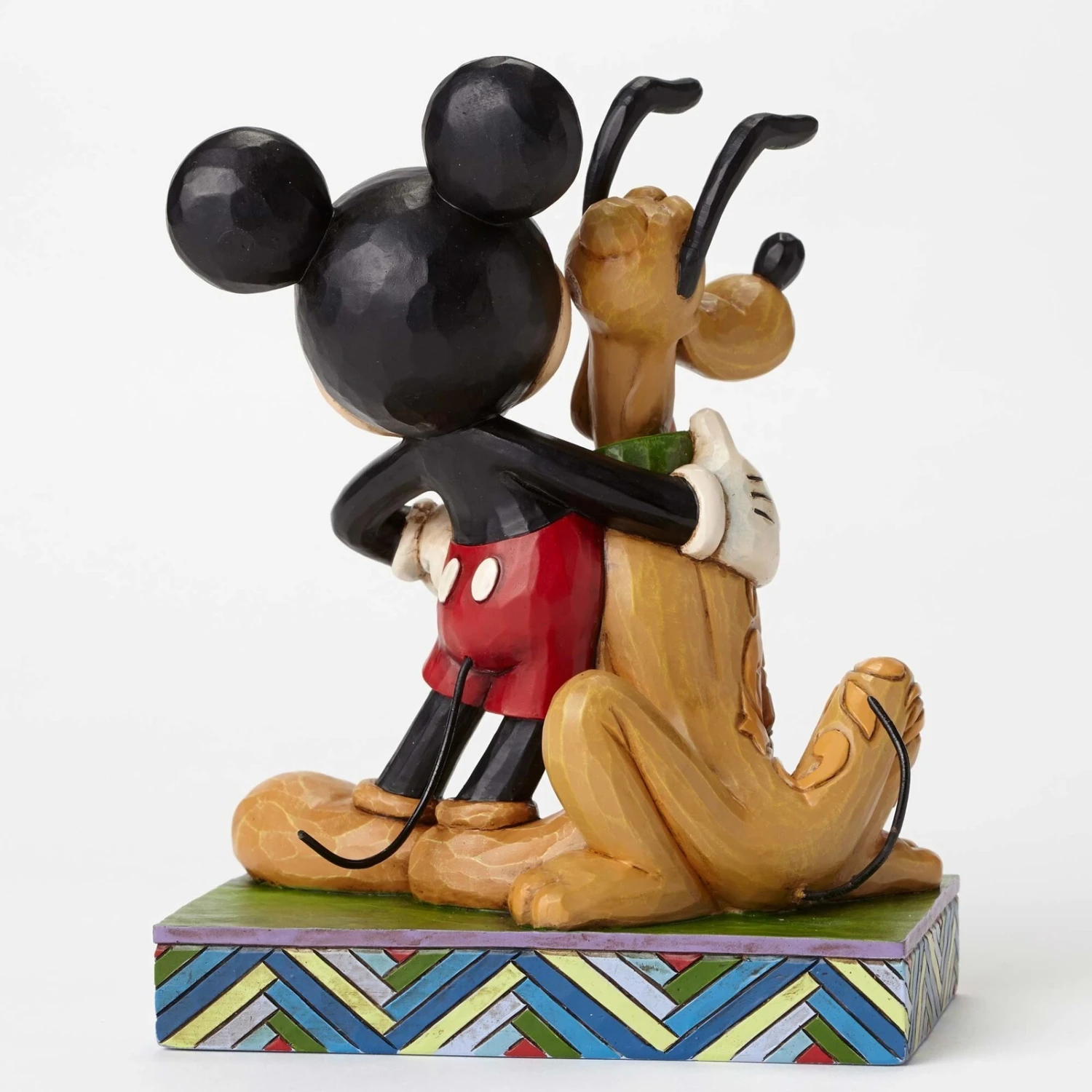 Enesco Jim Shore Disney Traditions - Mickey & Pluto - Best Friends Statue - Image 2