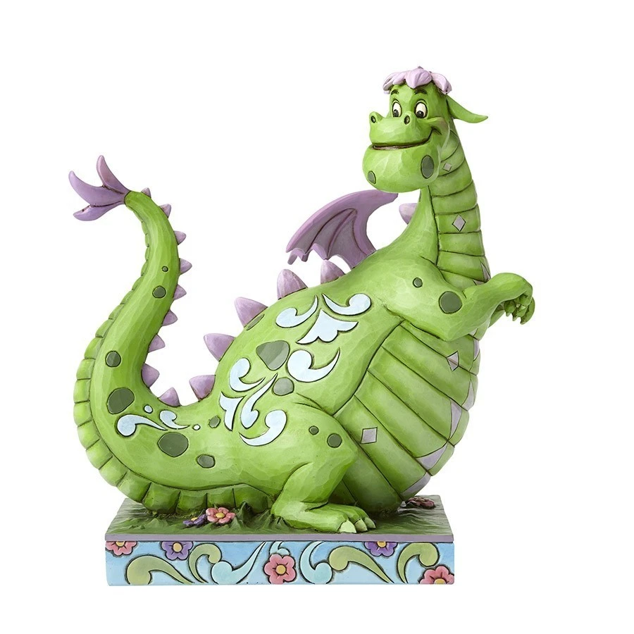 Enesco Jim Shore Disney Traditions - Elliot From Pete's Dragon - A Boy's Best Friend Statue