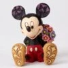 Enesco Jim Shore Disney Traditions Mini Figurine - Mickey Mouse With Flowers