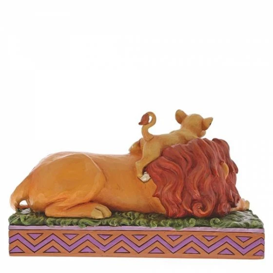 Enesco Jim Shore Disney Traditions - Lion King - Simba & Mufasa - A Father's Pride Statue - Image 2