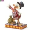 Enesco Jim Shore Disney Traditions - DuckTales - Scrooge Treasure Seaking Tycoon Statue