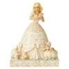 Enesco Jim Shore Disney Traditions - Cinderella - White Woodland Darling Dreamer