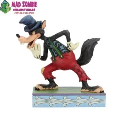 Enesco Jim Shore Disney Traditions - Three Little Pigs - Big Bad Wolf Statue